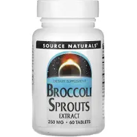 Source naturals - Broccolikiemen Extract 250 mg, 60 tabletten