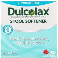 Dulcolax , Stoel Zachtmaker, 50 Vloeibare Gelcapsules