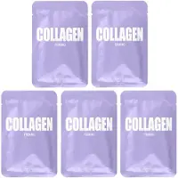Lapcos collageen masker firming dagelijks gezichtsmasker met collageenpeptiden voor rimpels en donkere vlekken Koreaanse schoonheid favoriet 5-pa