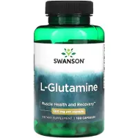 Swanson Health , L-Glutamine, 500 mg, 100 Capsules