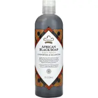 Nubian Heritage Body Wash, African Black Soap - 384 ml - Nubian Heritage