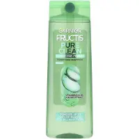 Garnier , Fructis, Zuiverende shampoo, Voor normaal haar, Pure Clean, 12.5 fl oz (370 ml)