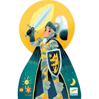 Djeco Puzzle enfant Chevalier de la pleine lune 36 pièces
