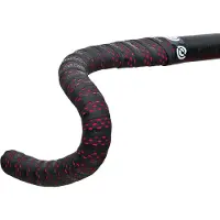 Bike Ribbon Grips Drops Perforated Handlebar Tape Rood,Zwart