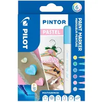 Pilot Pintor Fine 6-pack Pastel