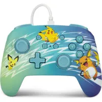 PowerA Verbeterde Bedrade Controller, Gamepad, Nintendo Switch, Nintendo Switch OLED, D-pad, Home-knop, Menu-knop, Instellingen-knop, Kabel, USB, Meerdere kleuren