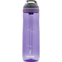 CONTIGO Cortland Autoseal Waterfles | Grote BPA-vrije Drinkfles van 720ml | Sportfles | Lekvrije Drinkfles | Ideaal voor School, de Sportschool, Fiets, Hardlopen, Wandelen | Grapevine