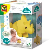 SES Creative Badspelltjes - Triceratops - Natuurlijk Rubber - - OneSize - Badspelletjes