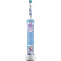 Oral-B | Elektrische tandenborstel | Vitality PRO Kids Frozen | Oplaadbaar | Voor kinderen | Aantal borstels: 1 | Aantal poetsstanden: 2 | Blauw