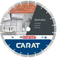 Carat CES3504200 Diamantzaagblad - 350 X 25,40/20mm - Universeel