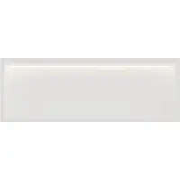 Guido Gusto Mat wit RVS Inbouwnis 30x90x10cm met RGB verlichting