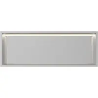 Guido Gusto RVS Inbouwnis 30x90x7cm met RGB verlichting