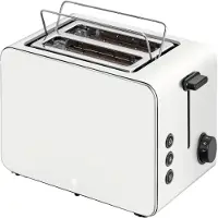 WMF Stelio 414210001, 2 sneesjes, Grijs, Roestvrij staal, Paper Grey, 1050 W, 216 mm