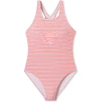 Schiesser Badpak 'Aqua Teens Girl' donkerroze / wit