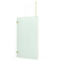 Maxaro Diamond Inloopdouche | 120 cm Goud Matglas Vaste wand