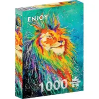 Enjoy Puzzle Rainbow Lion Puzzel (1000 stukjes)
