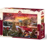 Art puzzle Trailer Camp Puzzel 2000 Stukjes