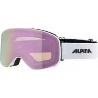 Alpina Skibril Slope Q Lite White Matt