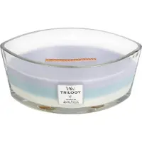 Woodwick Heartwick Flame Trilogy Ellipse Geurkaars - Calming Retreat - 50 branduren
