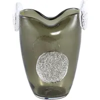 Ptmd Vaas Giah - 19x19x27 cm - Glas - Groen