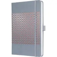 Sigel notitieboek Jolie - IMPRESS - A5 - hardcover - 174 pagina's - gelinieerd - 80 grams papier - Glacier Grey - SI-JN209