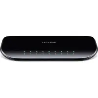 TP-LINK TL-SG1008D Unmanaged Gigabit Ethernet (10/100/1000) Zwart