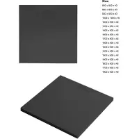 Xenz Flat Zero douchevloer 170x80 ebony