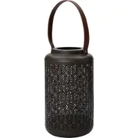 Intratuin Lantaarn Lanta Bruin 15 X 15 X 26 Cm