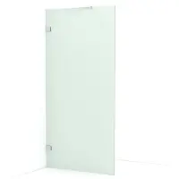 Maxaro Diamond Inloopdouche 90cm Chroom Matglas Vaste Wand | Inloopdouche | Inloopdouche Kopen | Inloopdouche Op Maat