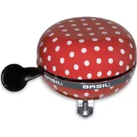 Basil BIG BELL POLKADOT.red/white dots