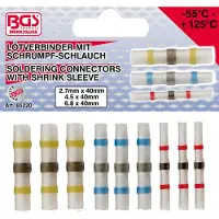 Bgs Lötverbinder-Sortiment mit Schrumpfschlauch 9-tlg.