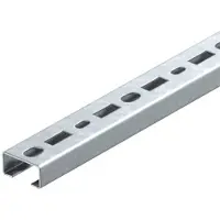 Obo Bettermann 1104570 Profielrail (l x b x h) 2000 x 35 x 18 mm Metaal 10 stuk(s)