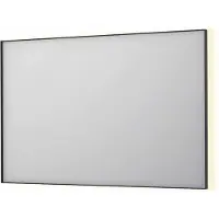 Ink Spiegel SP32 120x4x80 cm Incl. Indirect LED-Verlichting Rondom en Spiegelverwarming Mat Zwart