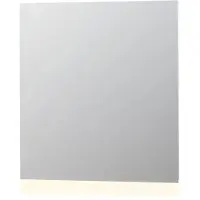 Ink Spiegel SP3 80x4x80 mm Met Spiegelverwarming Aluminium Kader