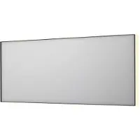 Ink Spiegel SP32 180x4x80 cm Incl. Indirect LED-Verlichting Rondom en Spiegelverwarming Mat Zwart