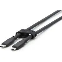 Digitus Siliconen USB-C naar USB-C verbindingskabel, USB 3.2 Gen1 5G 4K60Hz 100W, 2m zwart