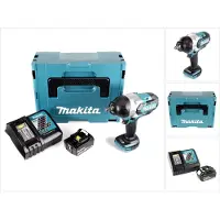 Makita DTW 1002 RF1J accu slagmoersleutel 1/2" 18V 1000Nm borstelloos + 1x oplaadbare accu 3.0Ah + lader + Makpac
