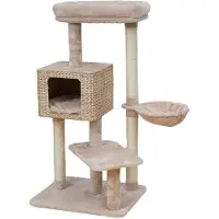 Europet Krabpaal Bogota Beige 58 x 48 x 114 cm - Kat