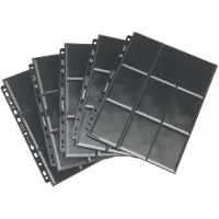 GameGenic Sideloading 18-Pocket Pages Pack Zwart (10 stuks)
