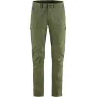 Fjällräven - Abisko Hybrid Trail Trousers - Trekkingbroek 58 - Short, olijfgroen