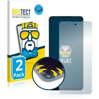 BROTECT - Screenprotector voor Samsung Galaxy A52 5G - Folie Beschermfolie transparant volledig dekking - 2 Stuks