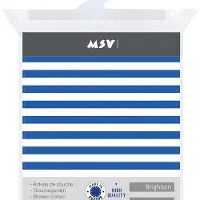 MSV Douchegordijn Brighton Blauw 180cm