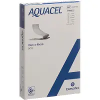 ConvaTec Aquacel Verband Hydrofiber + Versterking 2 cm x 45 cm | 5 stuks