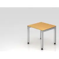 Hjh OFFICE PRO JAVA 8 S - Beuken 80 x 80 Tafelhoogte I In hoogte verstelbaar