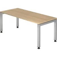 Hjh OFFICE PRO JAVA 19 S - 180 x 80 Eiken Tafelhoogte I In hoogte verstelbaar