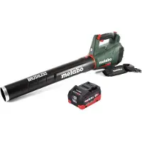 Metabo Bladzuiger + bladblazer, LB 18 LTX BL Accu bladblazer 18 V Brushless + 1x accu 10.0 Ah - zonder lader (Oplaadbare batterij, Bladblazer)