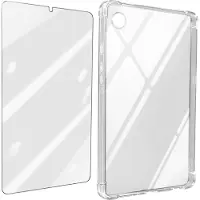 Avizar Hoes Geschikt voor Samsung Galaxy Tab A9 Plus Zacht Shell-scherm, Transparant