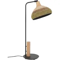 Forestier Design tafellamp Grass, zwart, Woon-/ Eetkamer, metaal, Design, tafellamp