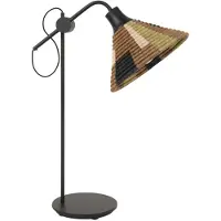 Forestier Tafellampe , Parrot, Zwart, Woonkamer, Metaal, Designer