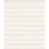 vidaXL Dubbele rolgordijn, marmerbeige, 135x150 cm, stofbreedte 130,9 cm, polyester